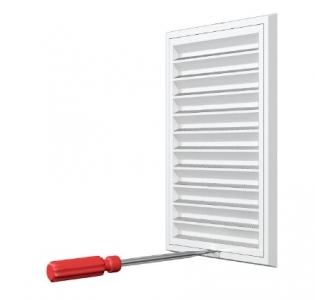 Решетка вентиляционная ERA 1520RZN 150х200х7.2мм