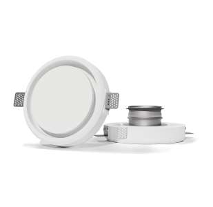 Диффузор под покраску скрытого монтажа SECRET RING D125мм