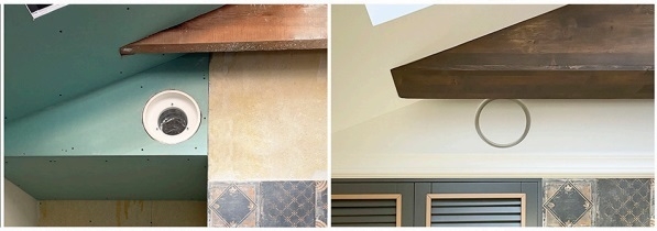 Диффузор под покраску скрытого монтажа SECRET RING D125мм